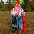 Cute Rodeo Clown Costume for 2-Year-Old