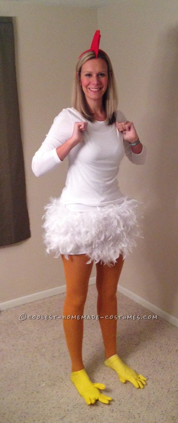 Easy Diy Chicken Costume | vlr.eng.br