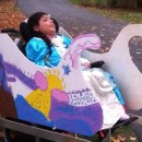 9-year-old Girl's Wheelchair Becomes a Princesse's Chariot