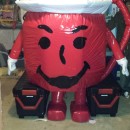 Extreme Huge Kool-Aid Man Homemade Costume!