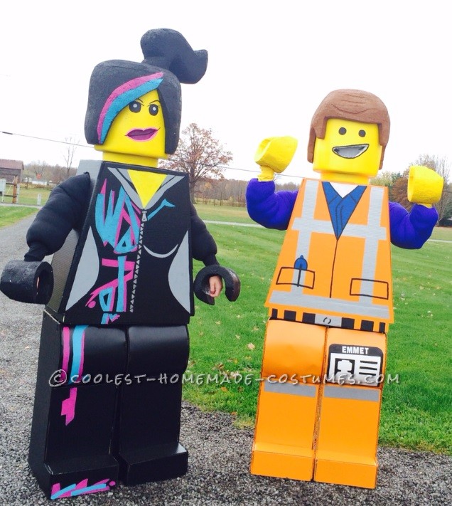 Amazing Lego Movie Couple Costume