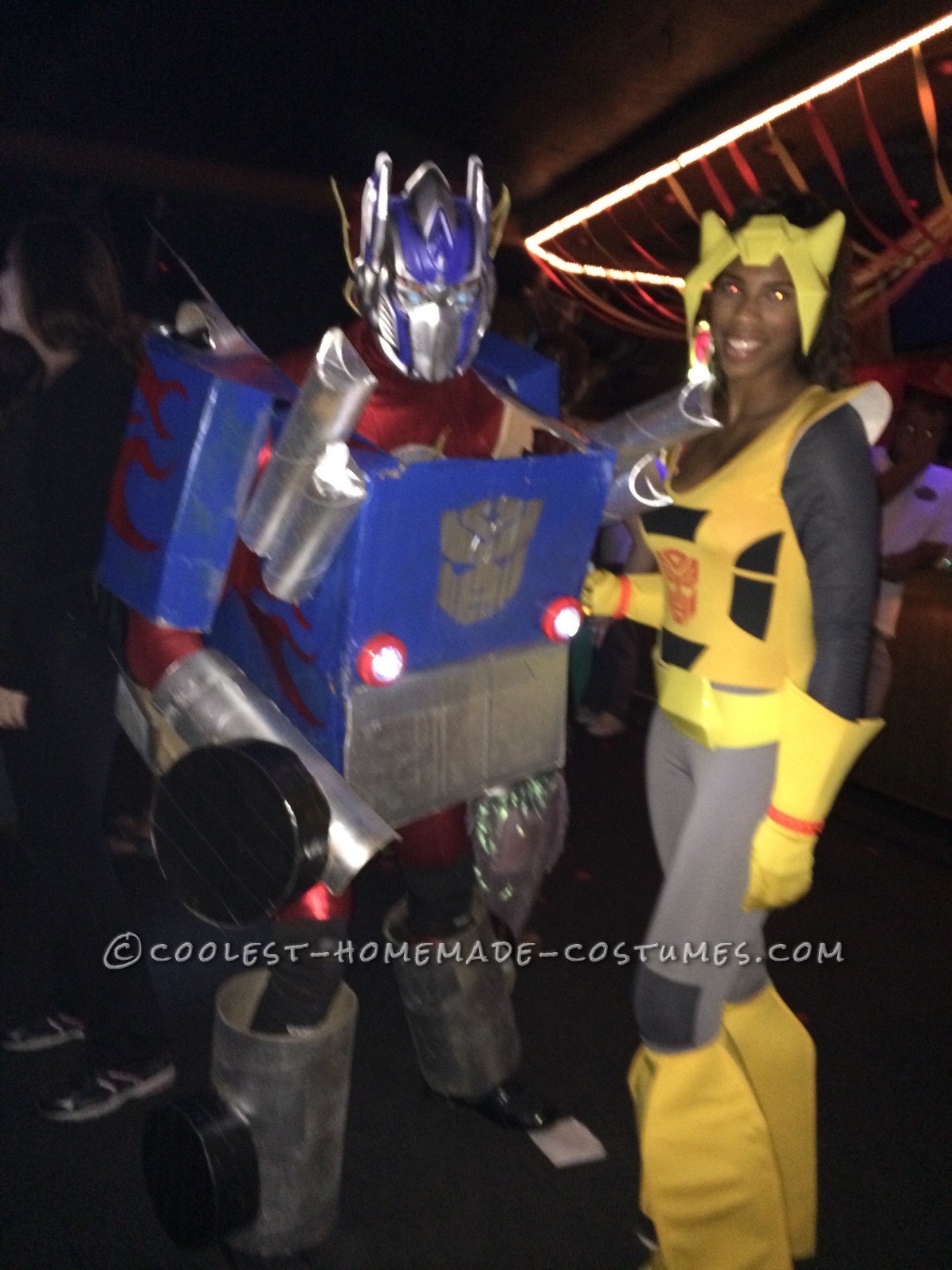 Best Cardboard Transformers Optimus Prime Costume