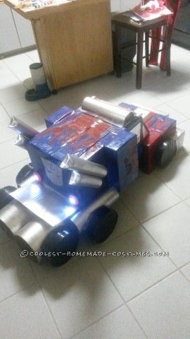 Best Cardboard Transformers Optimus Prime Costume