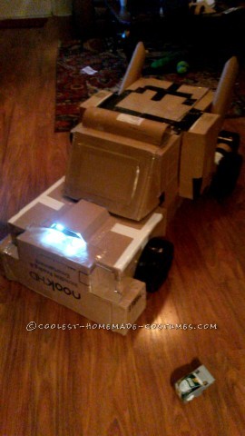 Best Cardboard Transformers Optimus Prime Costume