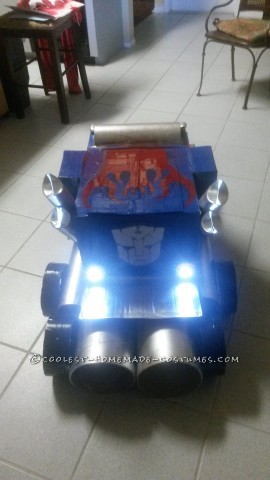 Best Cardboard Transformers Optimus Prime Costume