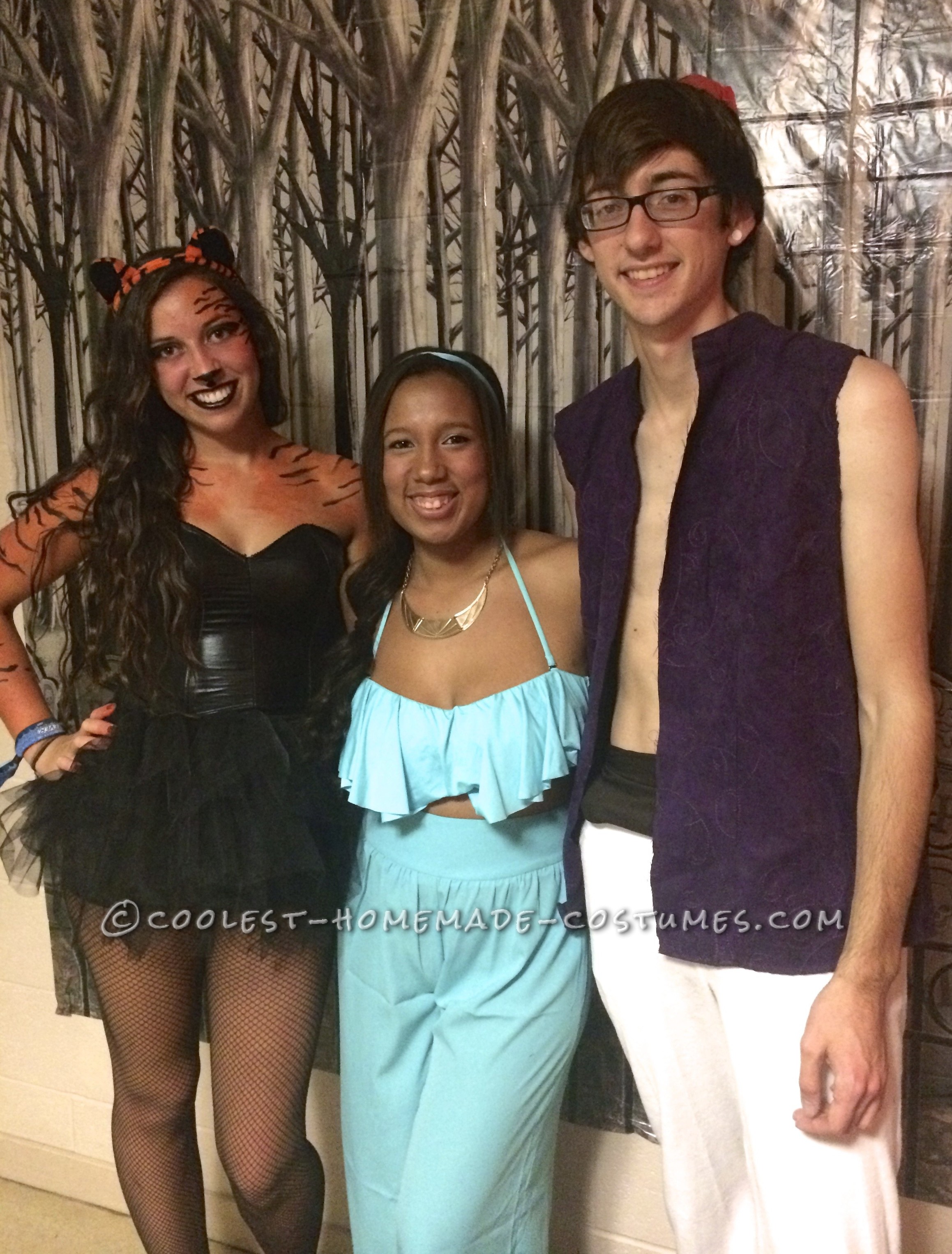 Coolest Homemade Aladdin Group Costume