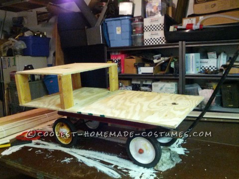 All Wooden Pirate Ship Wagon for Toddler