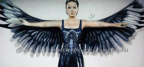 Amazing 15 Year Old Mockingjay Hunger Game Costume