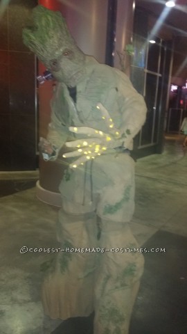 Amazing 8' Tall Homemade Groot Costume