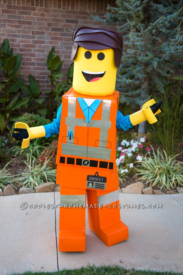 Amazing DIY Lego Man Costume