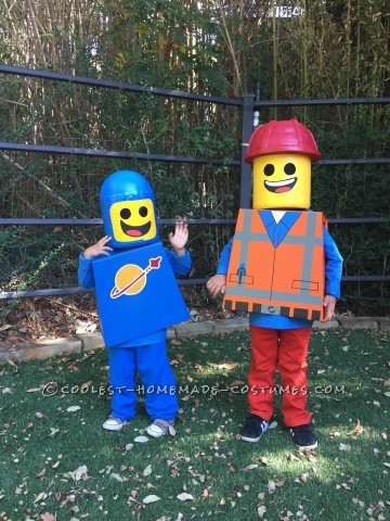 Amazing Family Themed Lego Movie Costumes!