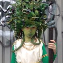 Amazing Medusa Costume and Makeup