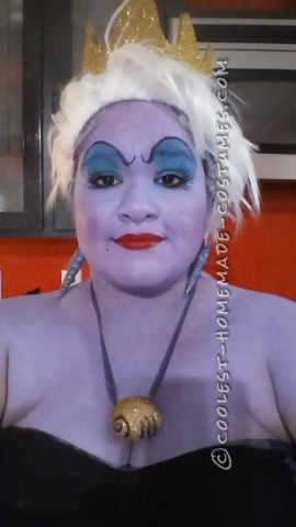 Cool Homemade Ursula Adult Costume