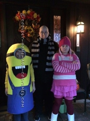 My Despicable Family Group Costume