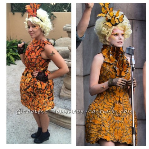 Original and Beautiful Hunger Games Butterfly Costume