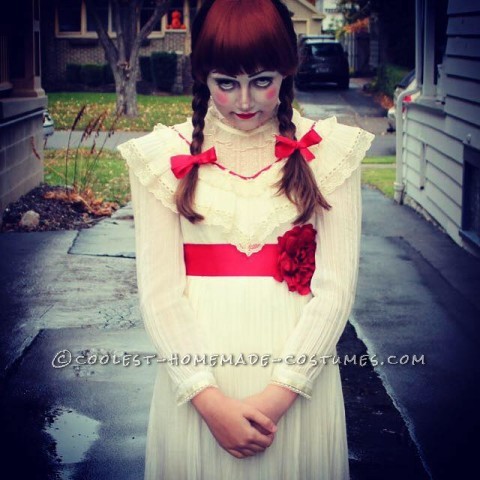 Creepy Annabelle Halloween Costume