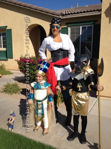 Egyptian Anubis and Nefertiti Couple Costume