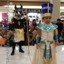 Egyptian Anubis and Nefertiti Couple Costume