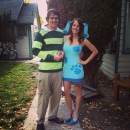 Awesome Blue's Clues Couple Costume
