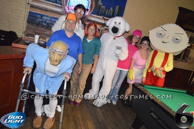 Awesome Family Guy Group Costume