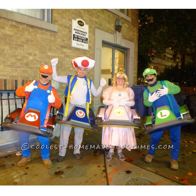 Awesome Mario Kart Group Costume