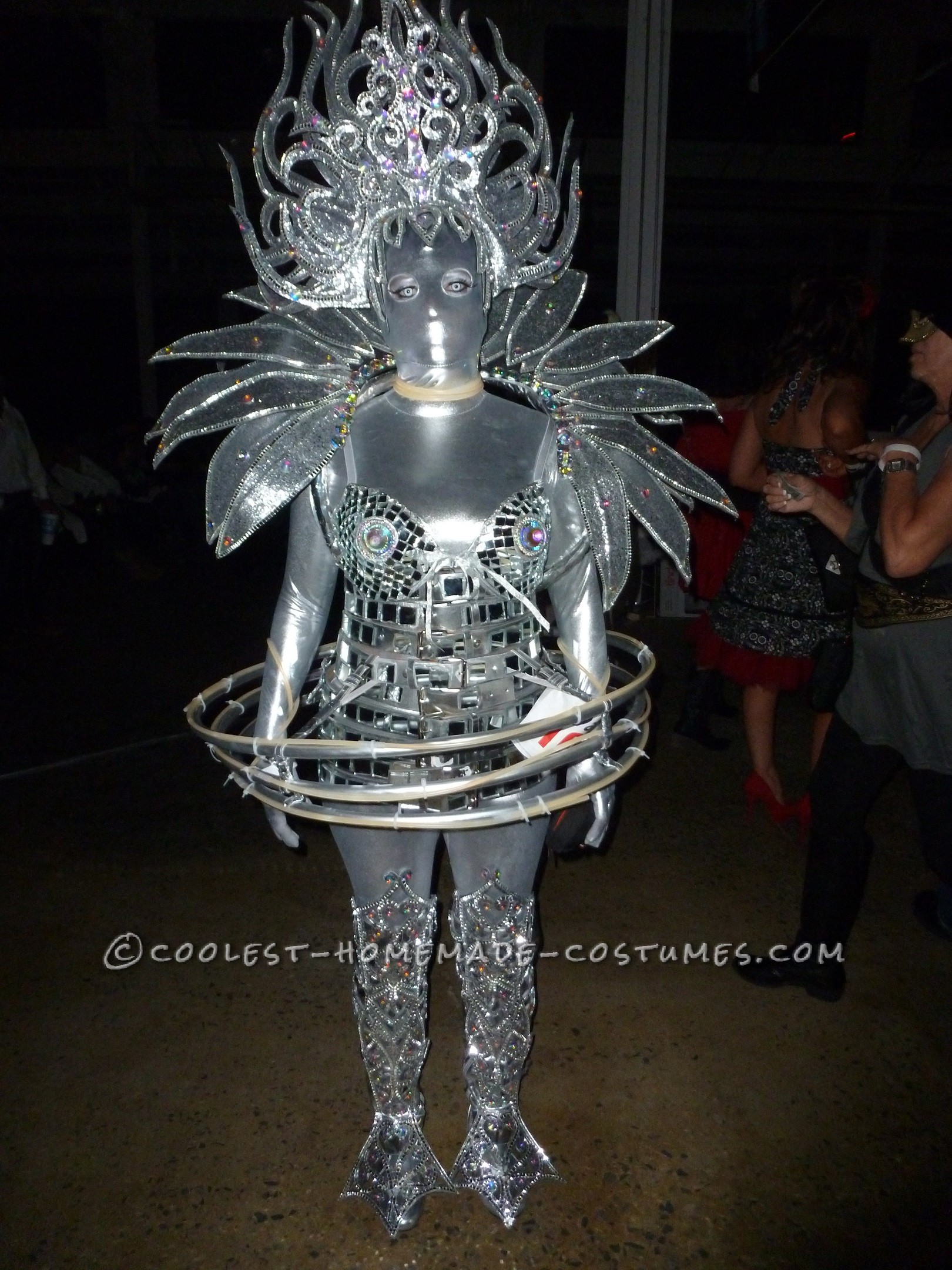 Awesome Scifi Lighted Extraterrestrial Alien Costume