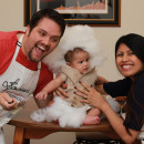 Cutest Homemade Baby Cannoli Costume