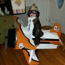 Barnstormer Nick and His Biplane Ace Costume