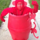 Coolest Homemade Barrel of Monkeys Costume