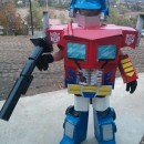Battle Scarred Optimus Prime Costume for a Boy