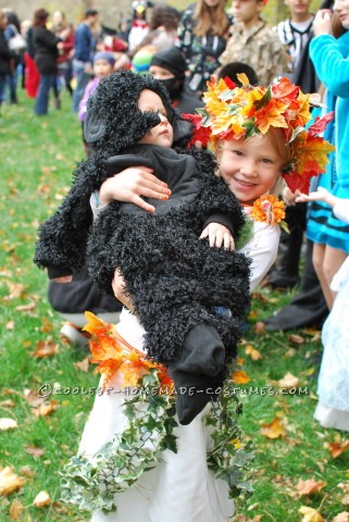 Beautiful 5 Year Old Mother Nature Costume