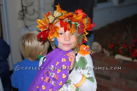 Beautiful 5 Year Old Mother Nature Costume