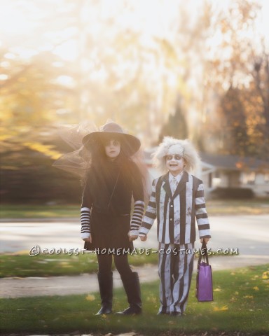 Fun Beetlejuice Family Costume