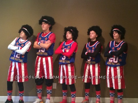Best Harlem Globetrotters Boy Group Costume