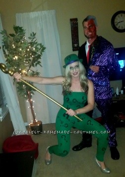 Best Homemade Riddler and Two Face Couples Costume!