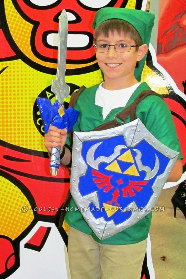 Homemade Link from Zelda Costume