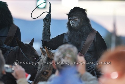 Coolest Ever DIY Planet of the Apes Couple Costume