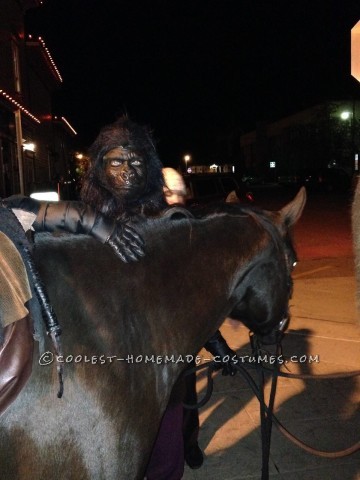 Coolest Ever DIY Planet of the Apes Couple Costume