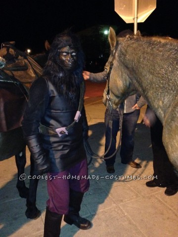 Coolest Ever DIY Planet of the Apes Couple Costume