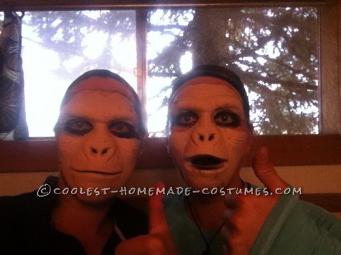 Coolest Ever DIY Planet of the Apes Couple Costume