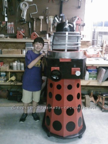 Homemade Dalek from Doctor Who Halloween Costume