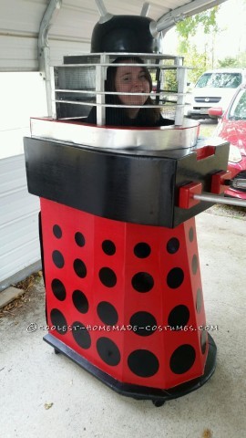 Homemade Dalek from Doctor Who Halloween Costume