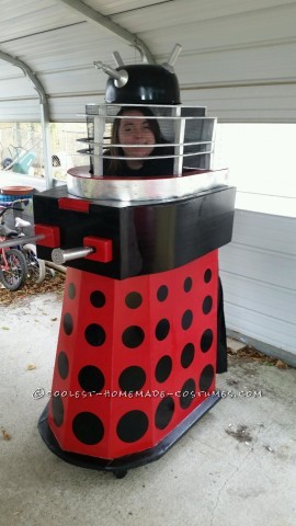 Homemade Dalek from Doctor Who Halloween Costume