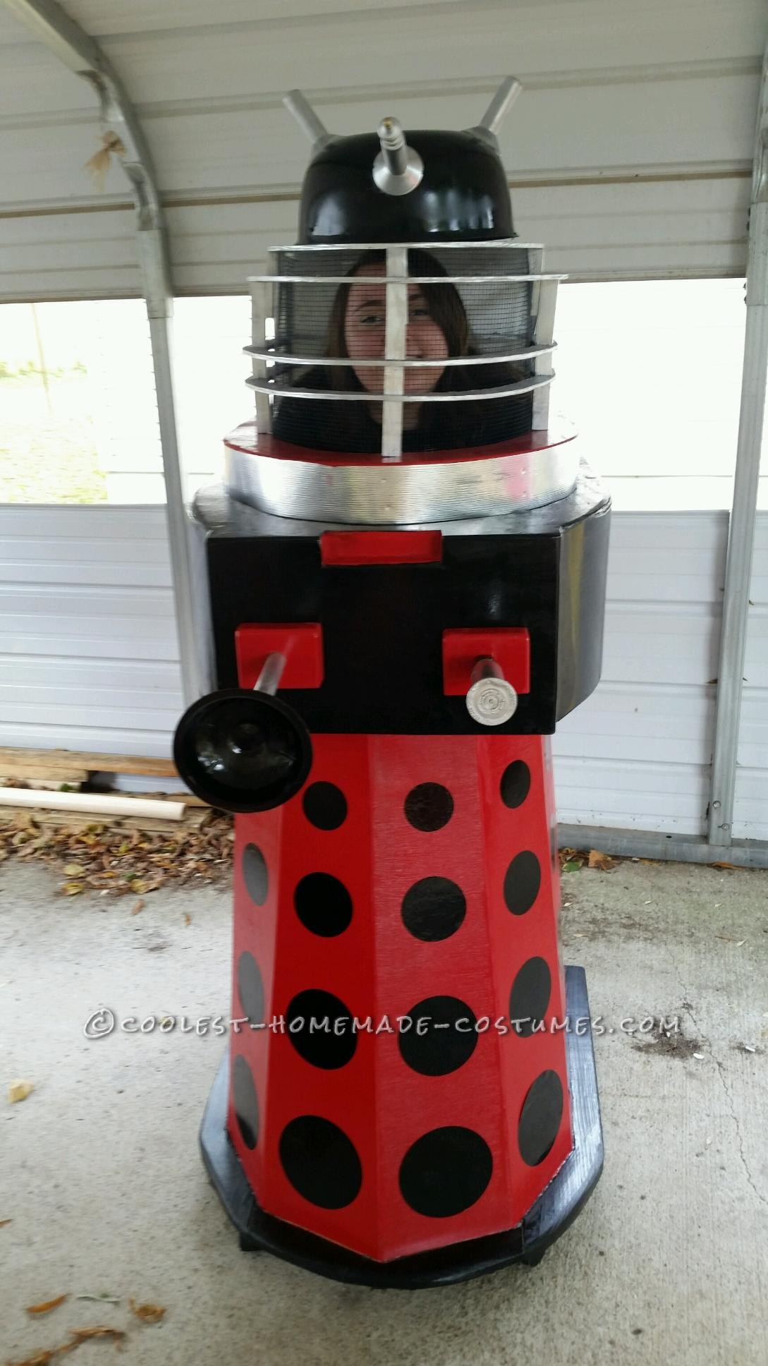 Homemade Dalek from Doctor Who Halloween Costume