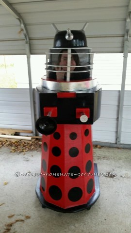 Homemade Dalek from Doctor Who Halloween Costume