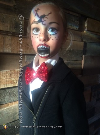 Broken Ventriloquist Puppet Costume