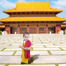 Cutest Buddhist Monk Toddler Costume