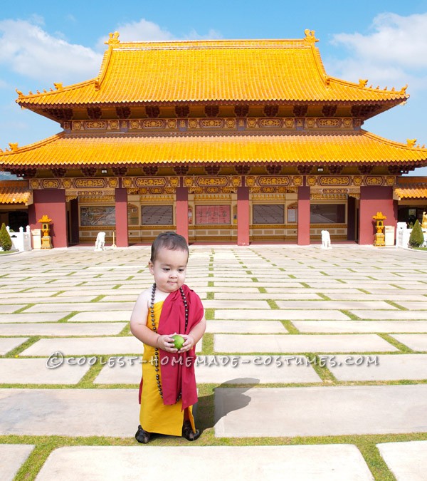 Cutest Buddhist Monk Toddler Costume