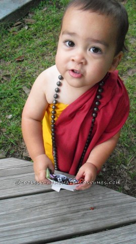 Cutest Buddhist Monk Toddler Costume