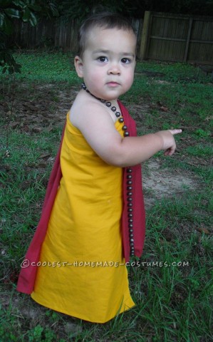 Cutest Buddhist Monk Toddler Costume